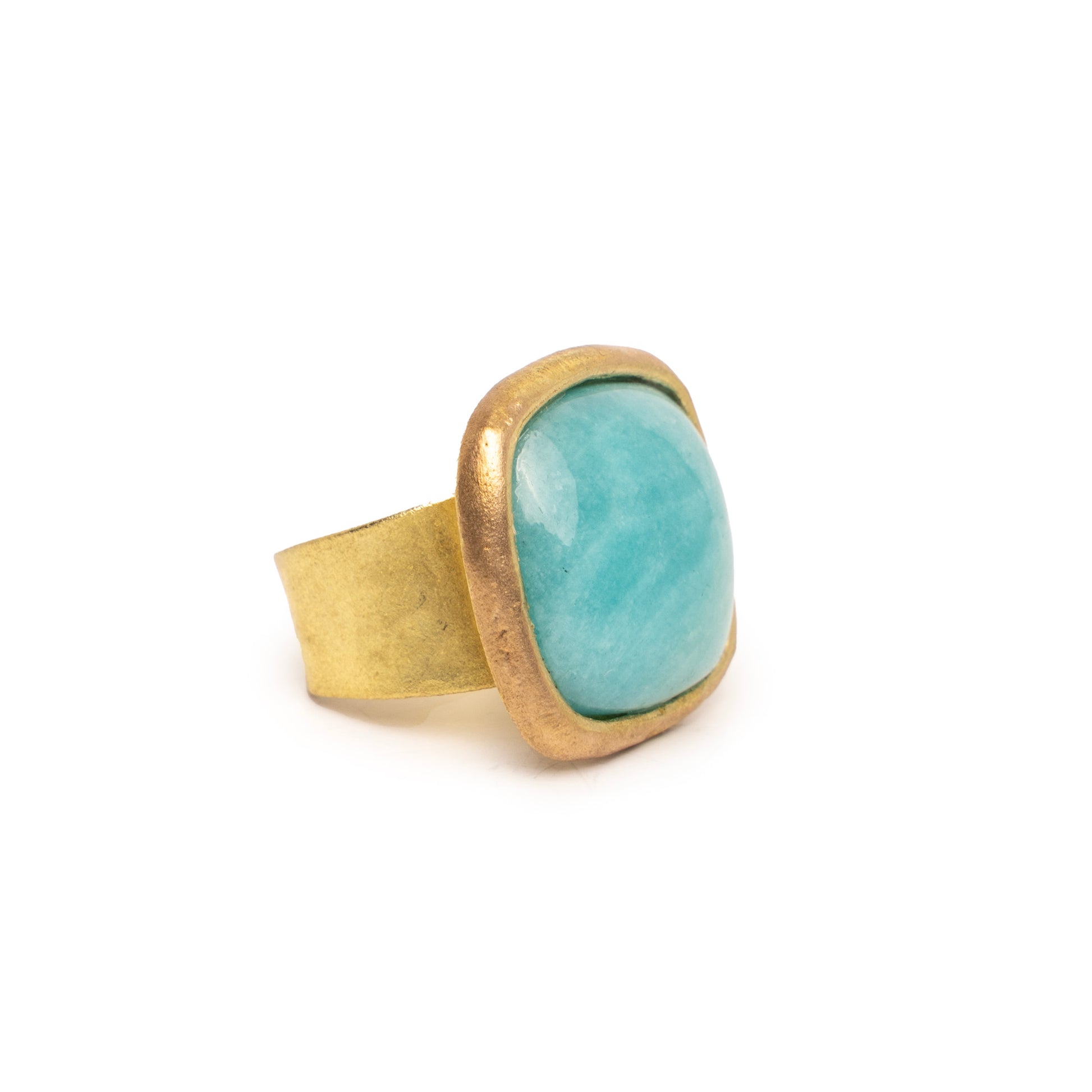 Anillo Diana Amazonita