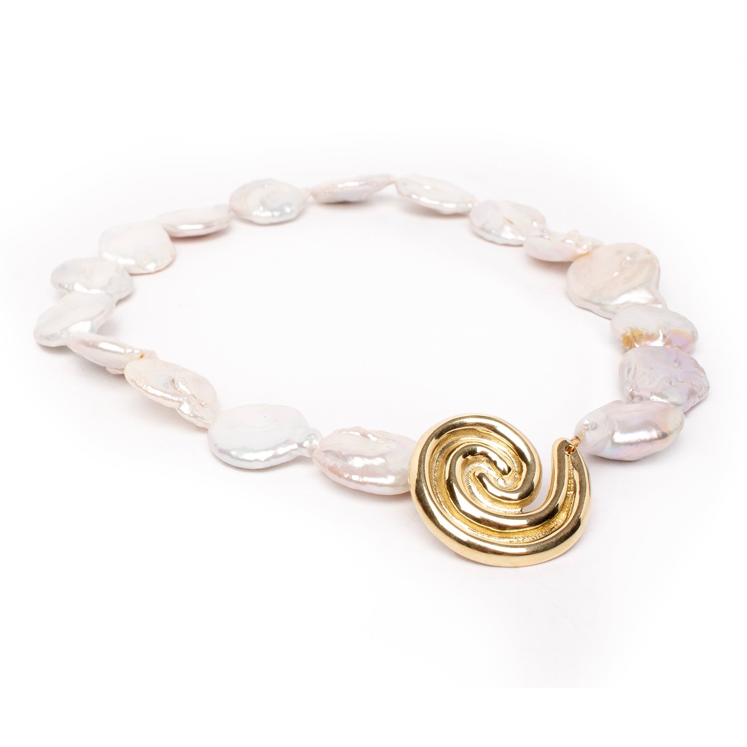 Gargantilla Perlas con Nautilus