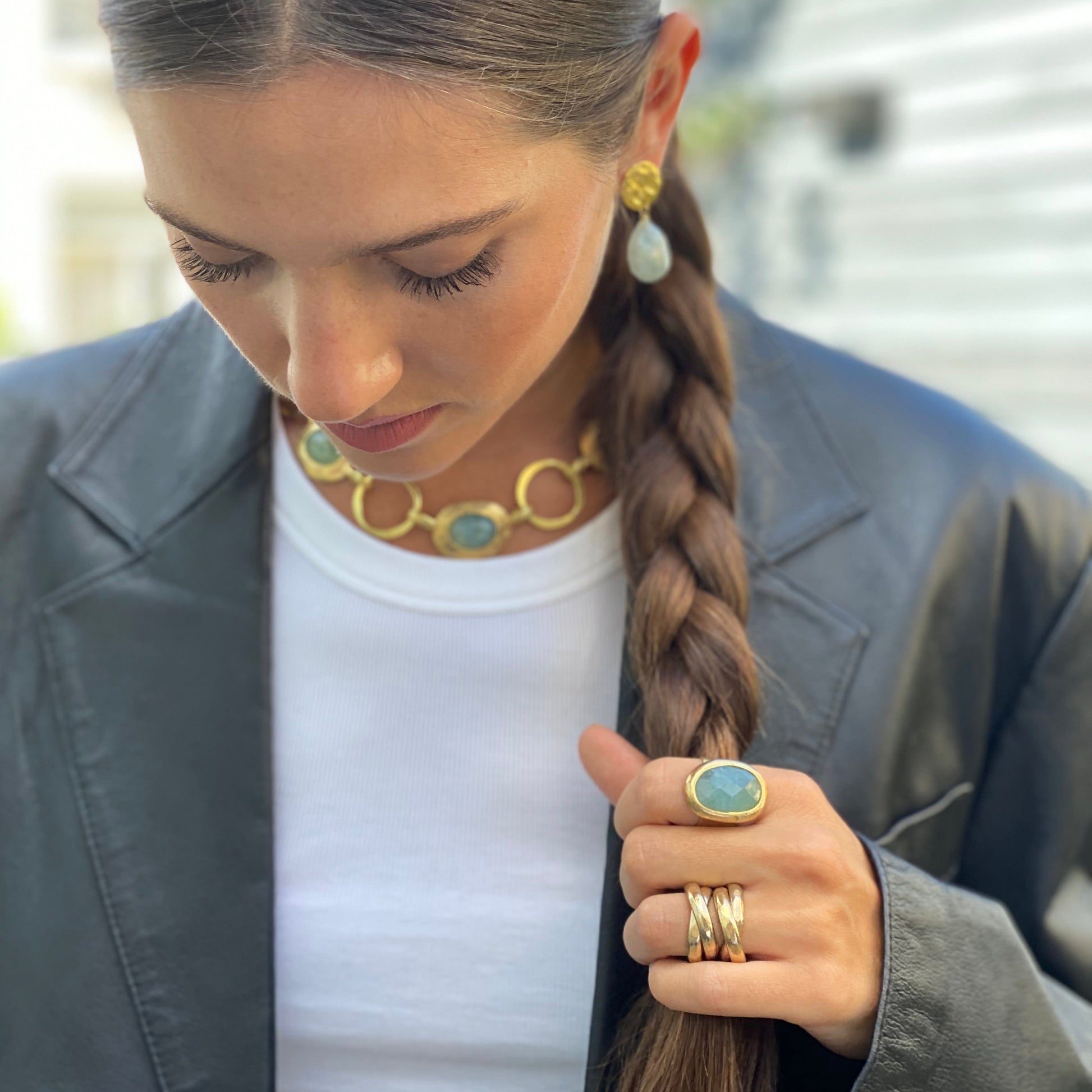 Anillo Dos aros unidos