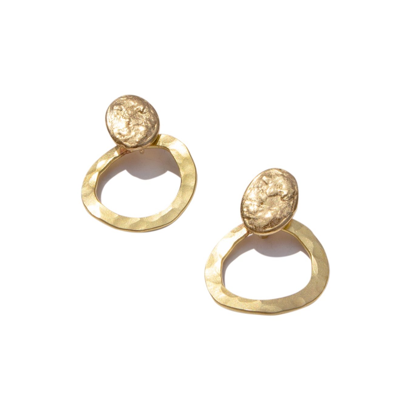Pepa Small Circle Earrings
