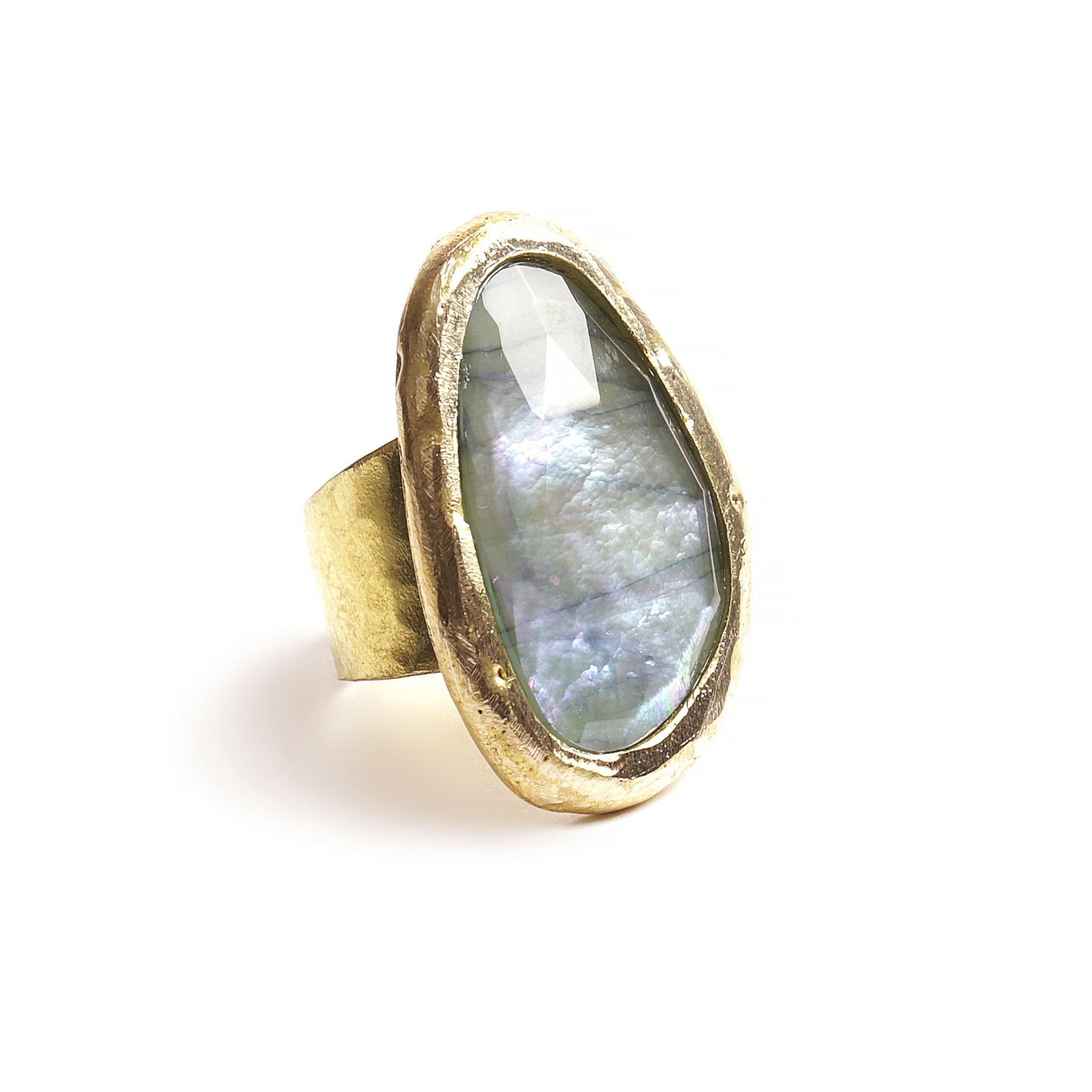 Anillo Esmeralda triplett