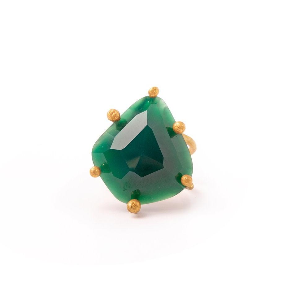 Green Onix Ring