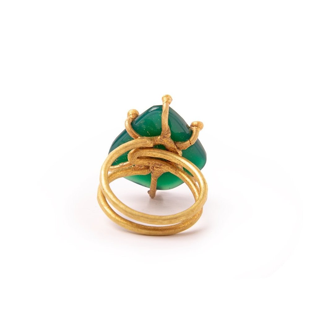Green Onix Ring