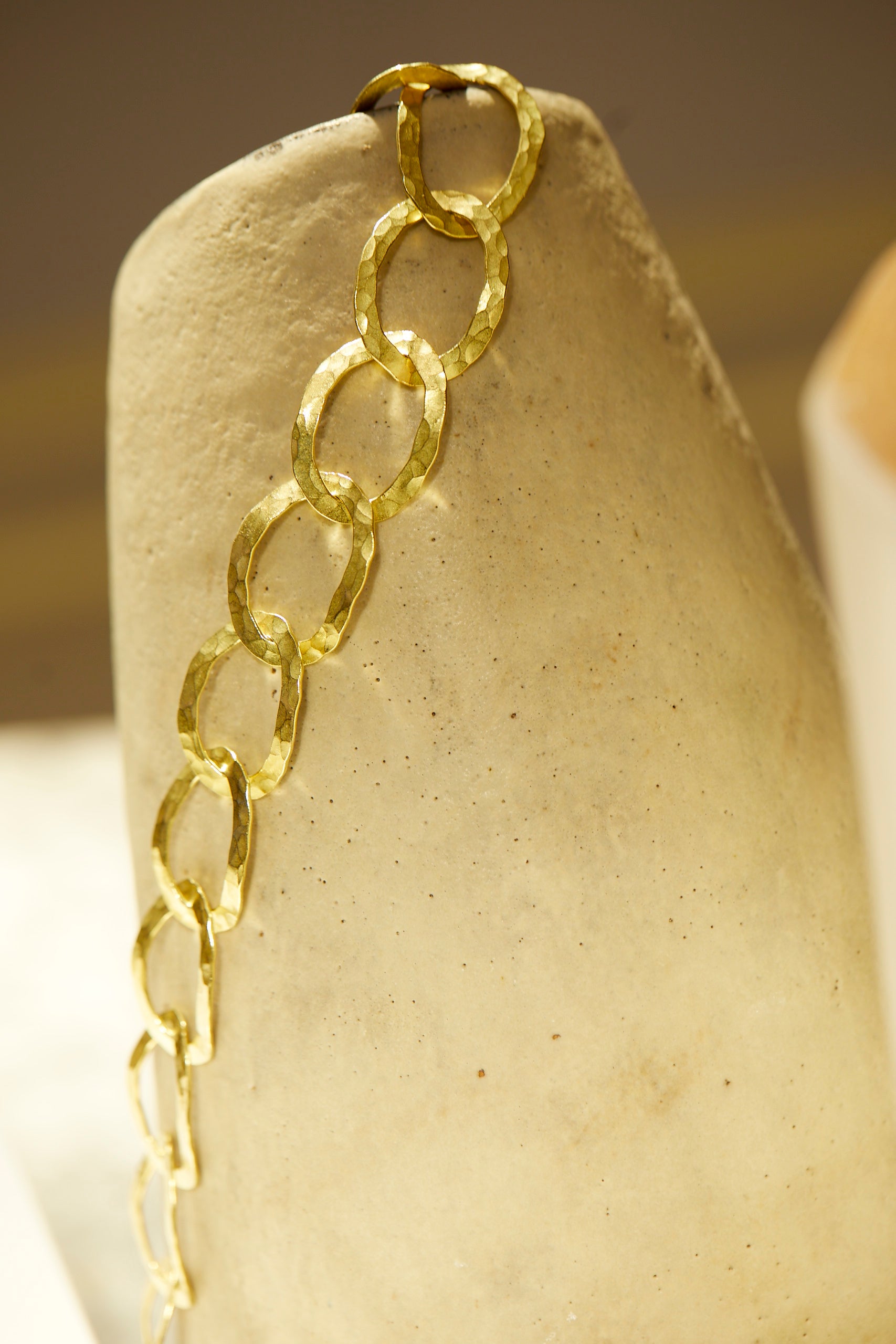 Hammered Oval Choker