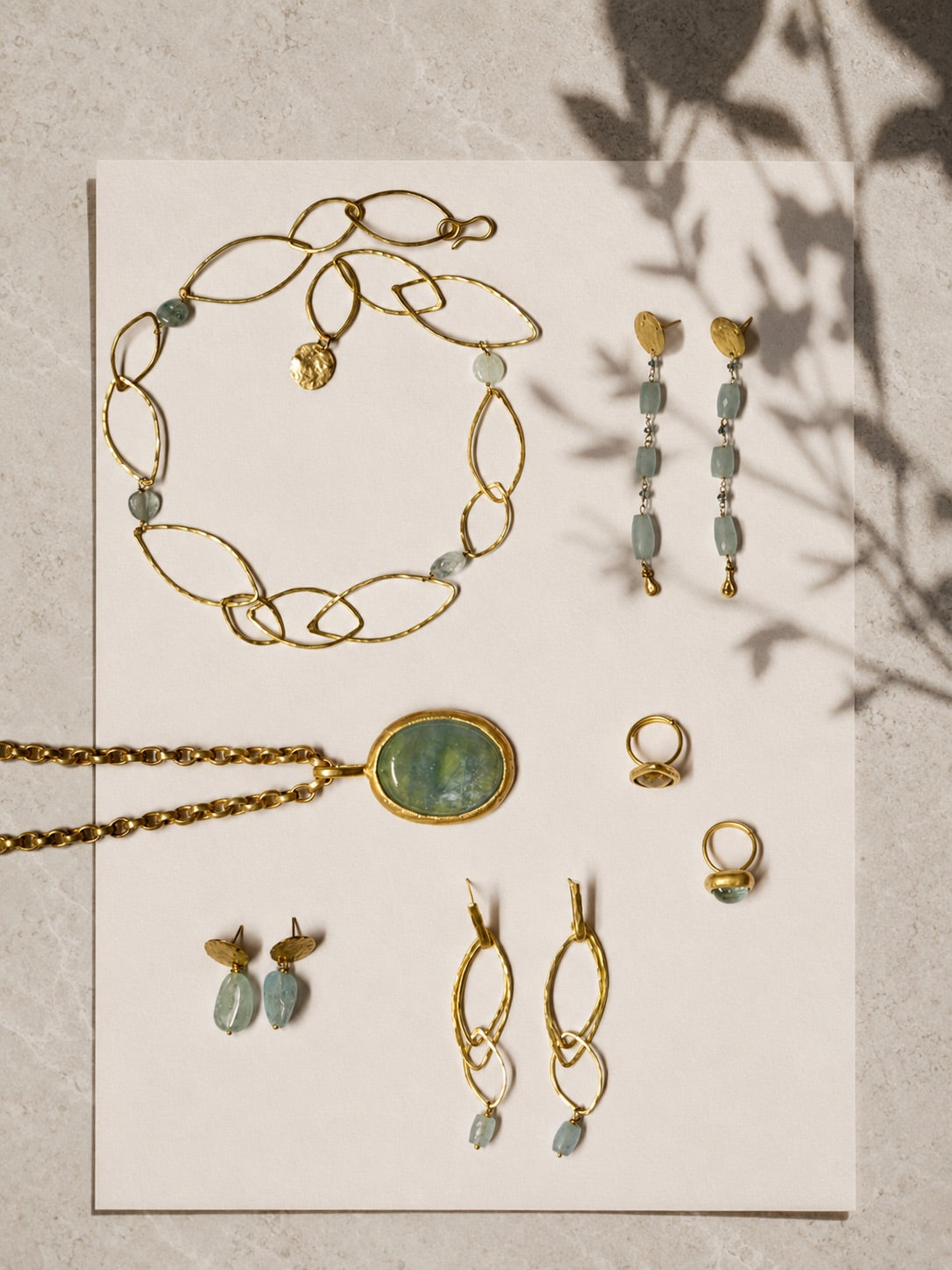 Estela Aquamarine Choker