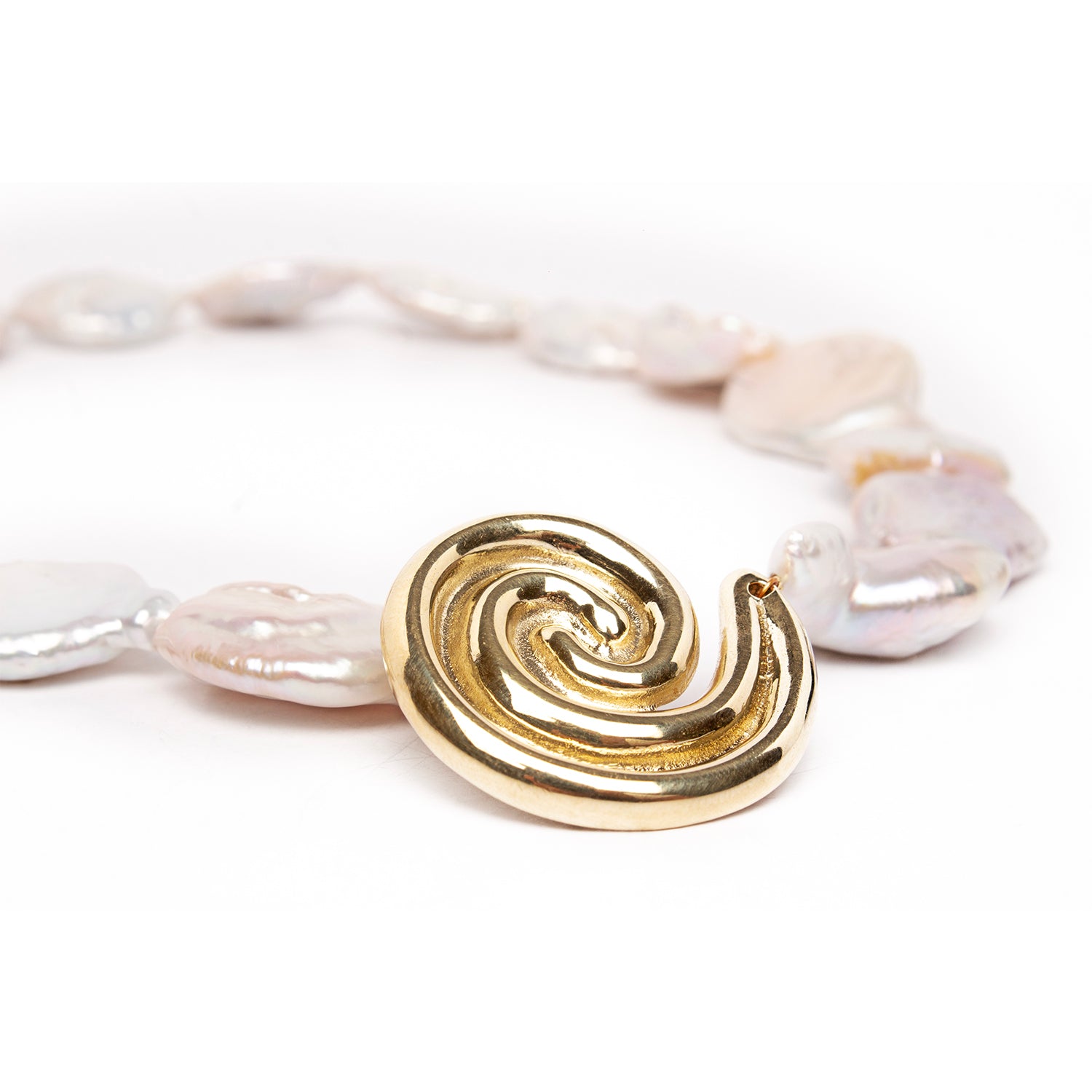 Gargantilla Perlas con Nautilus