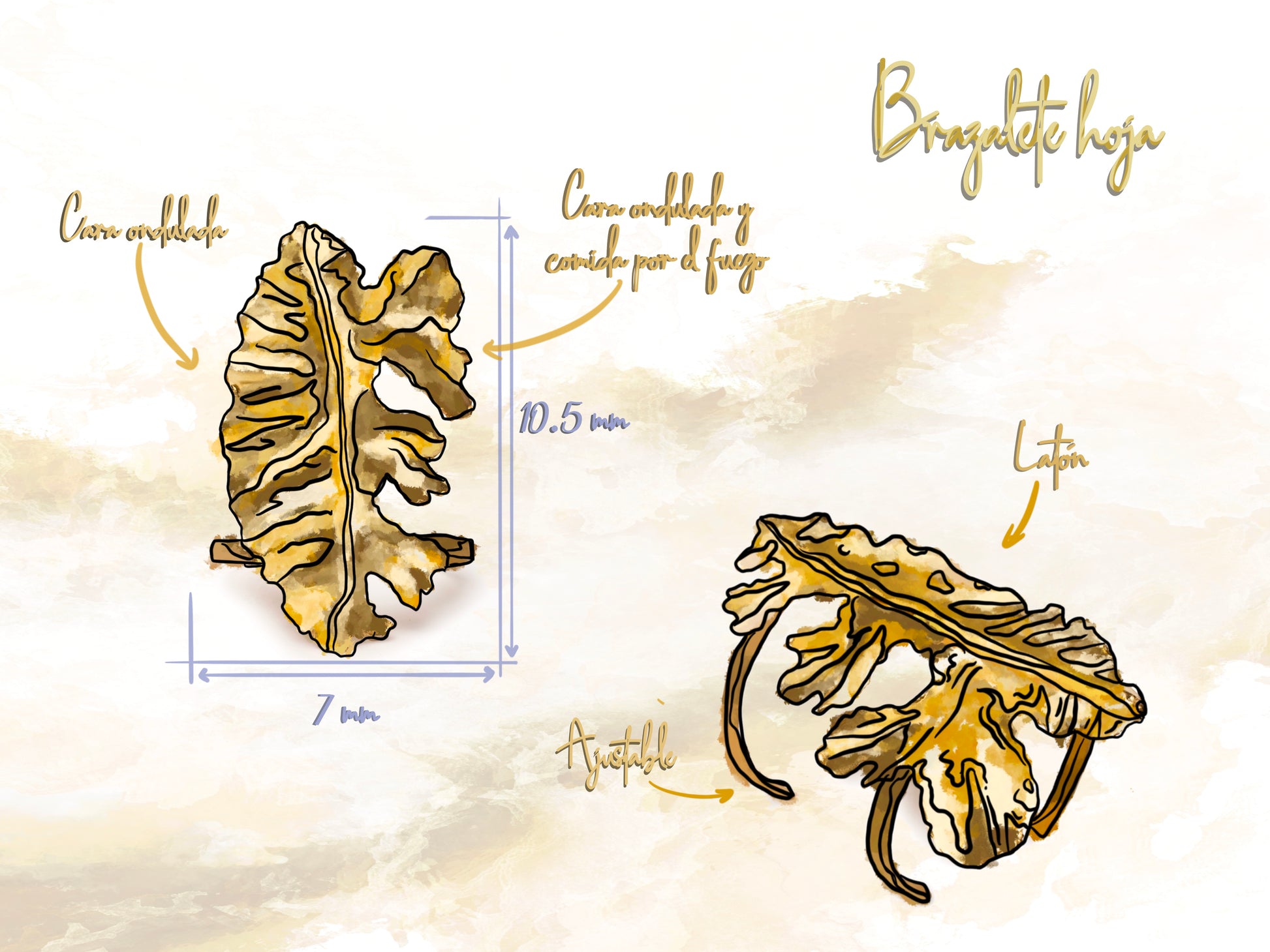 Brazalete Hoja