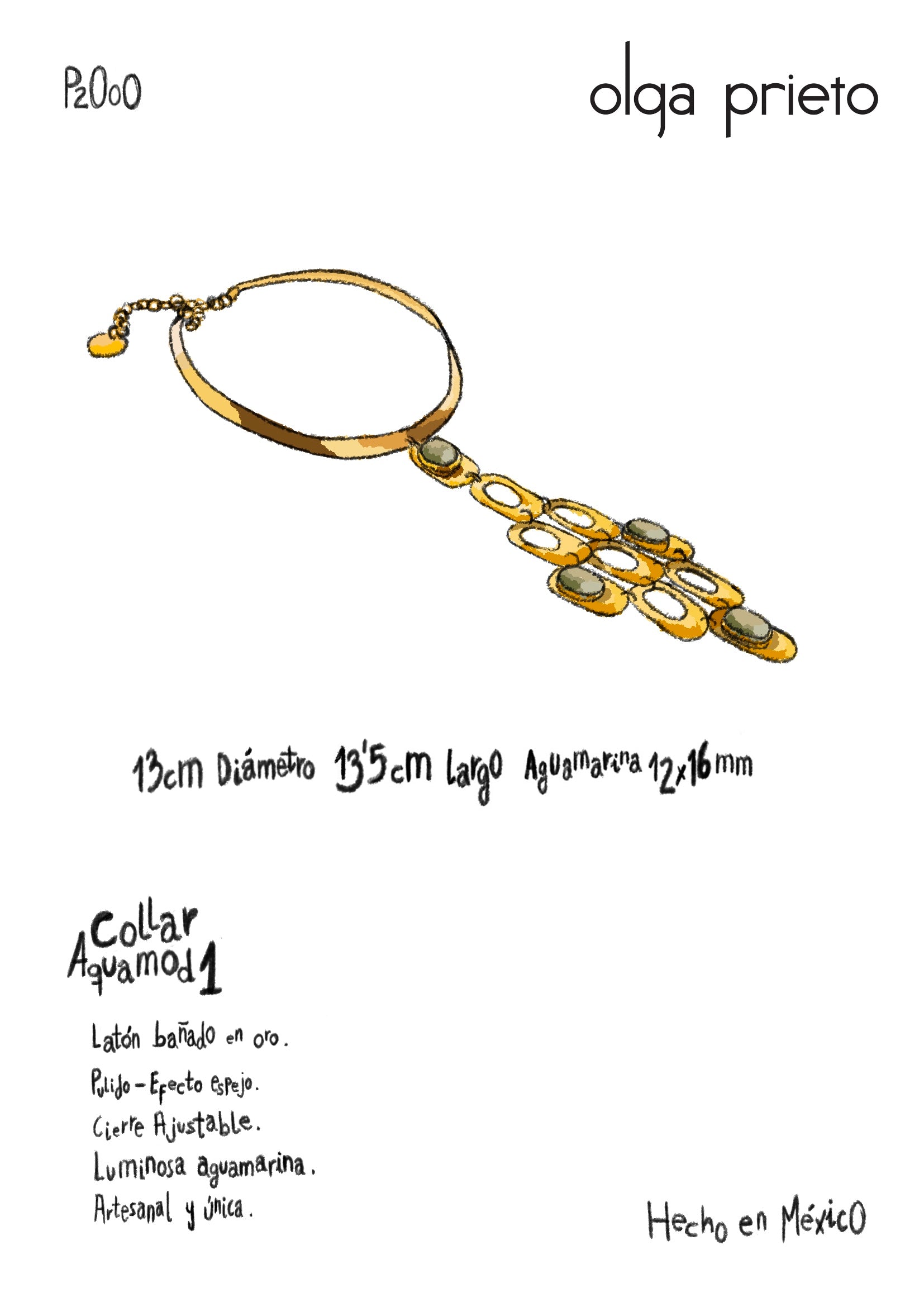 Aqua Mod 1 Necklace