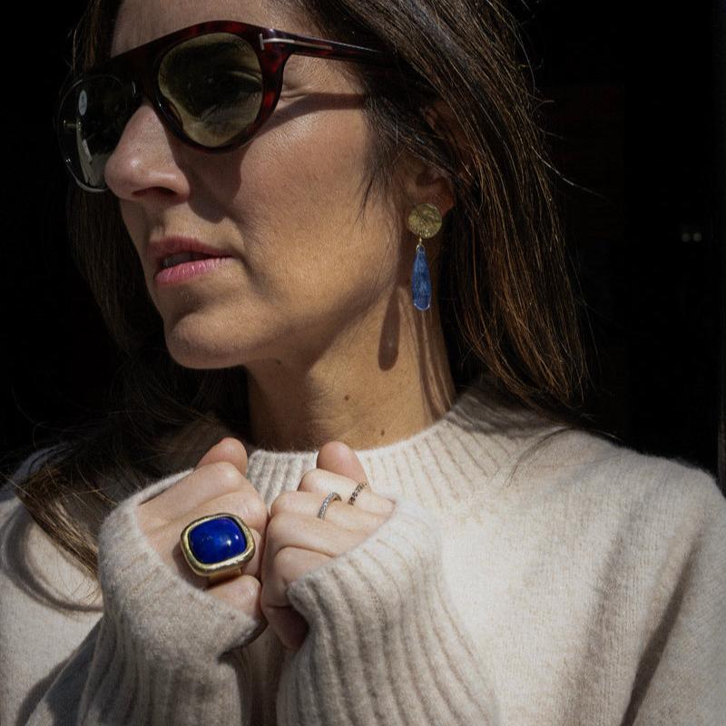 Anillo Diana Lapislázulli