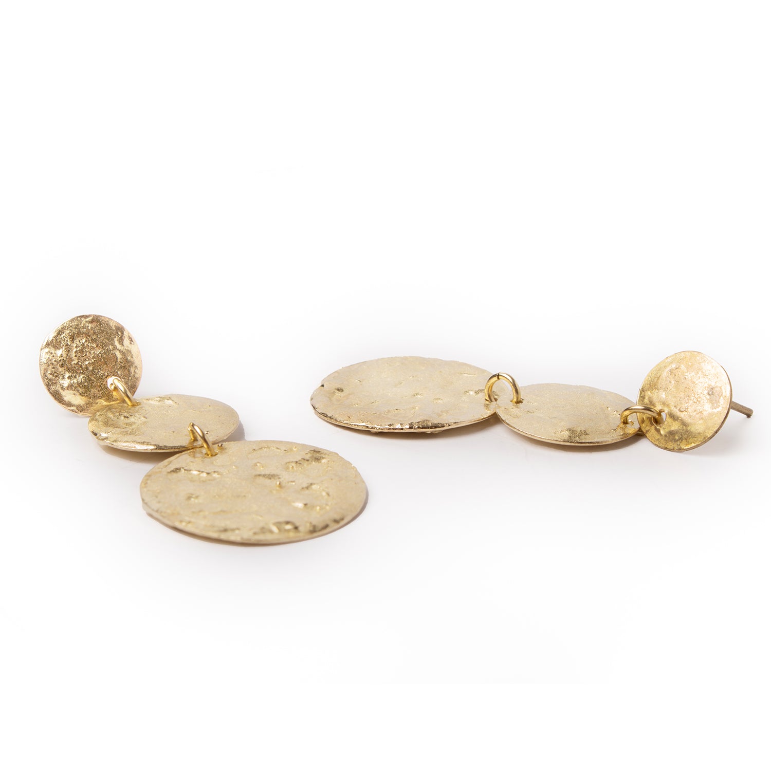 Pendientes Triple moneda