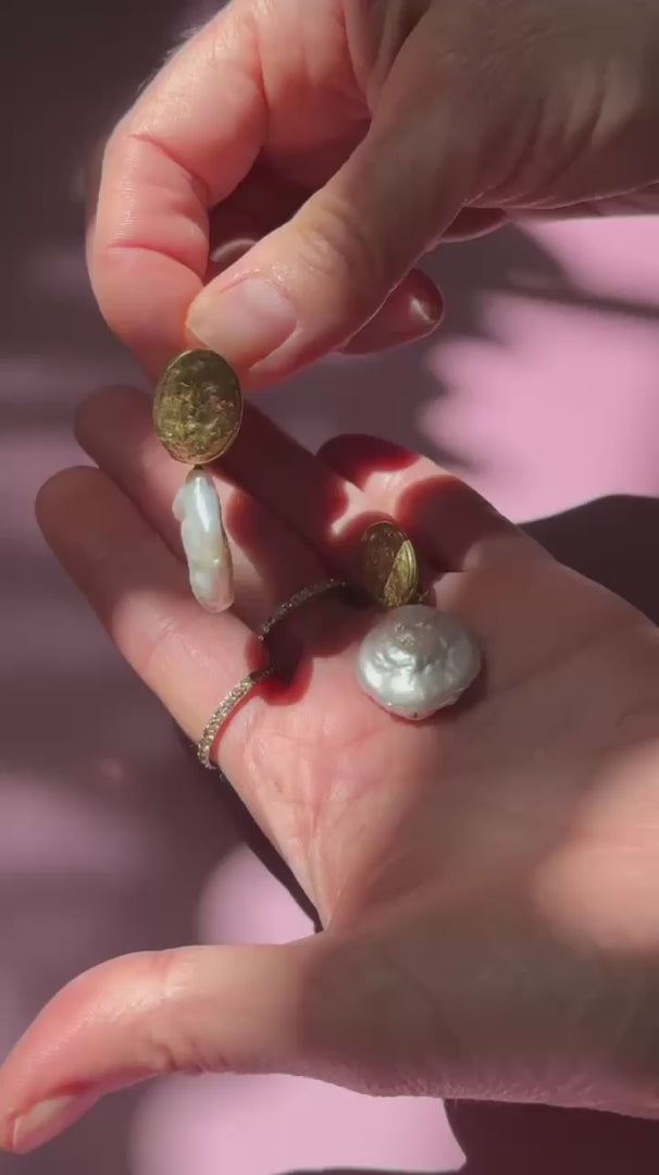 Pendientes Pepa con Perla