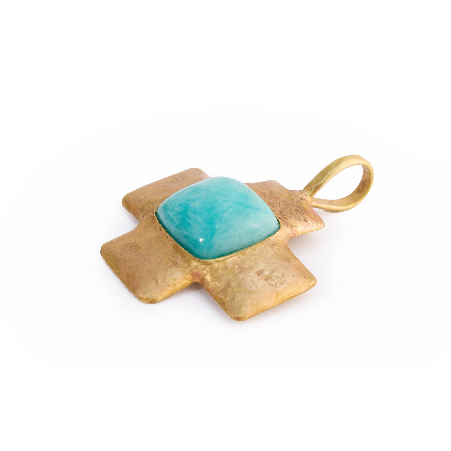 Amazonite Cross