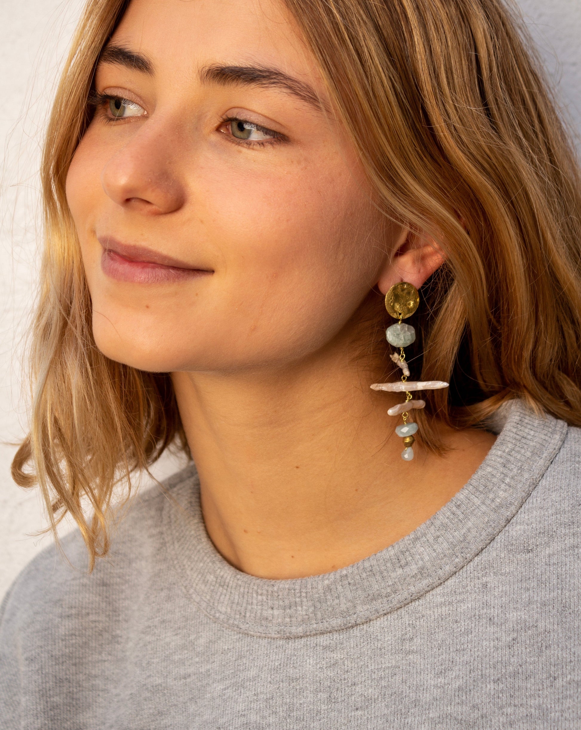 Pendientes Biwa
