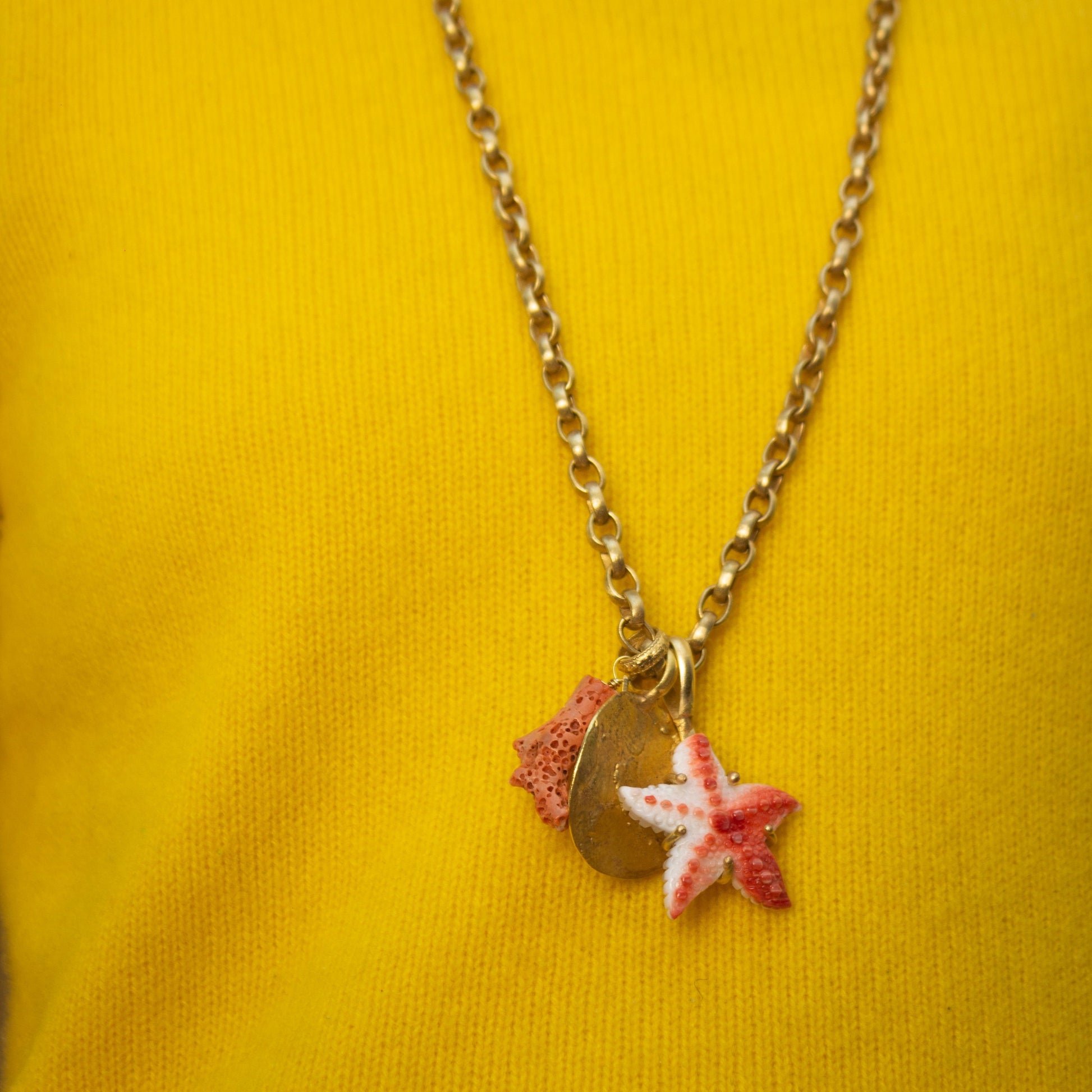 Sponge Coral Pendant