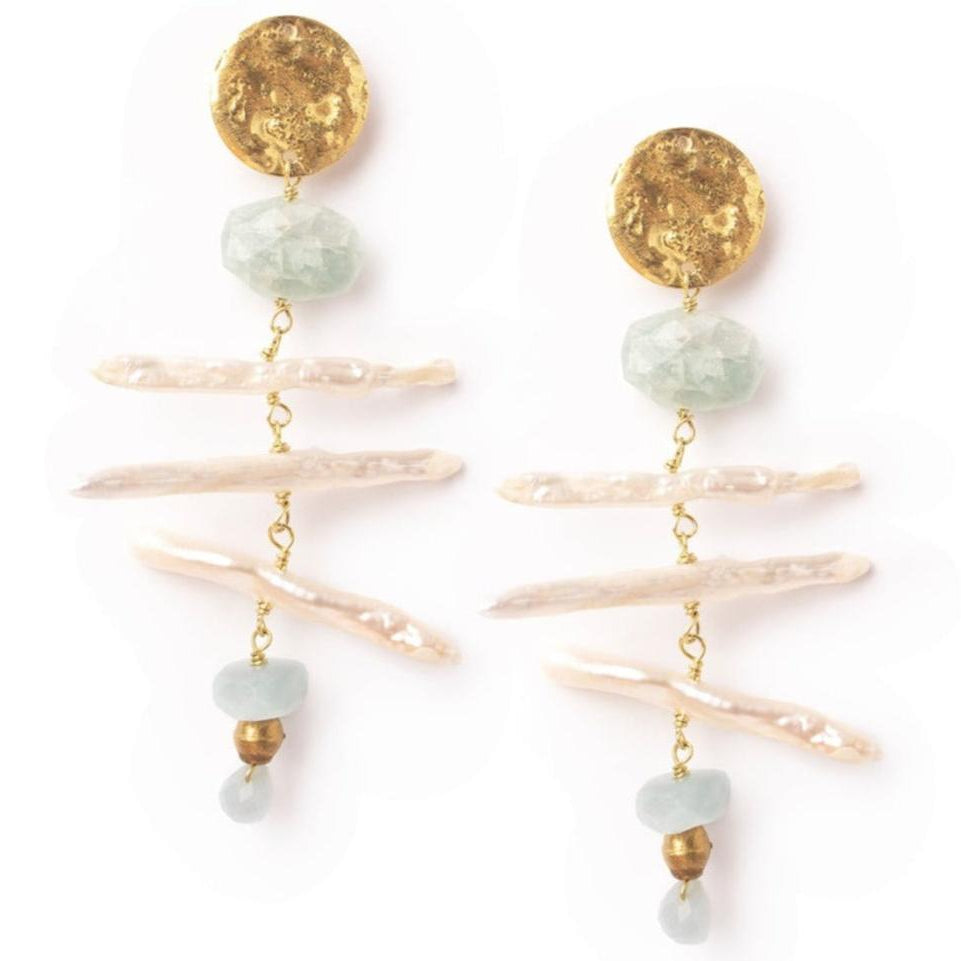 Pendientes Biwa