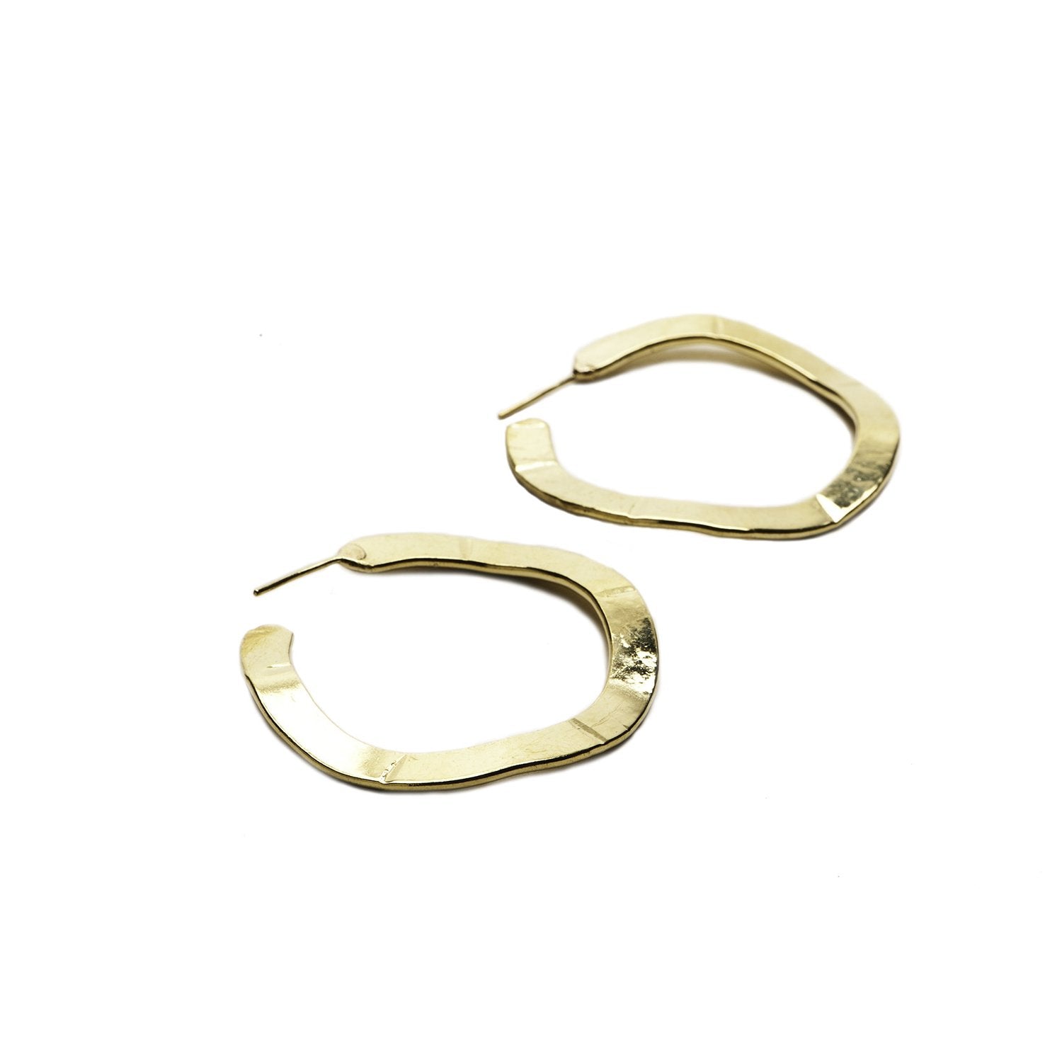 Arracada Aro ondulado 4.5cm
