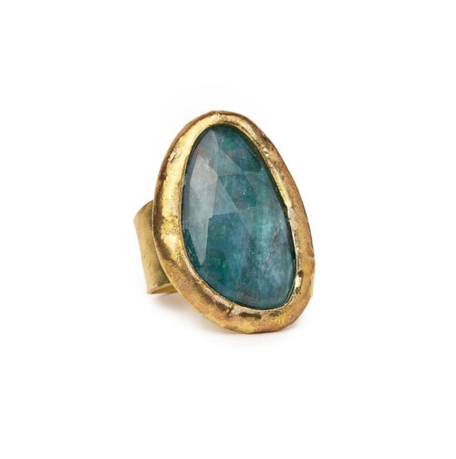 Anillo Apatita triplet