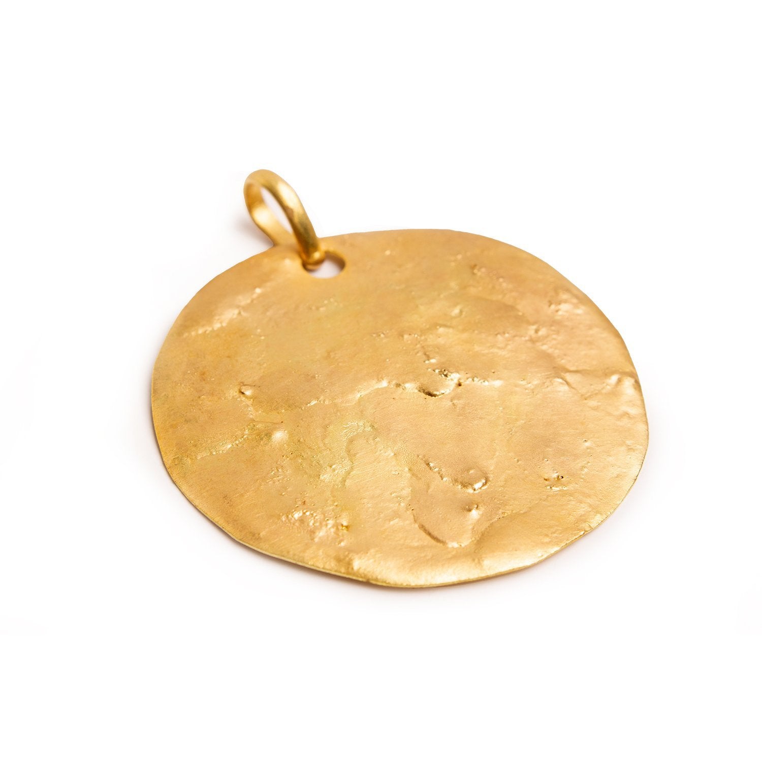 Drip coin pendant