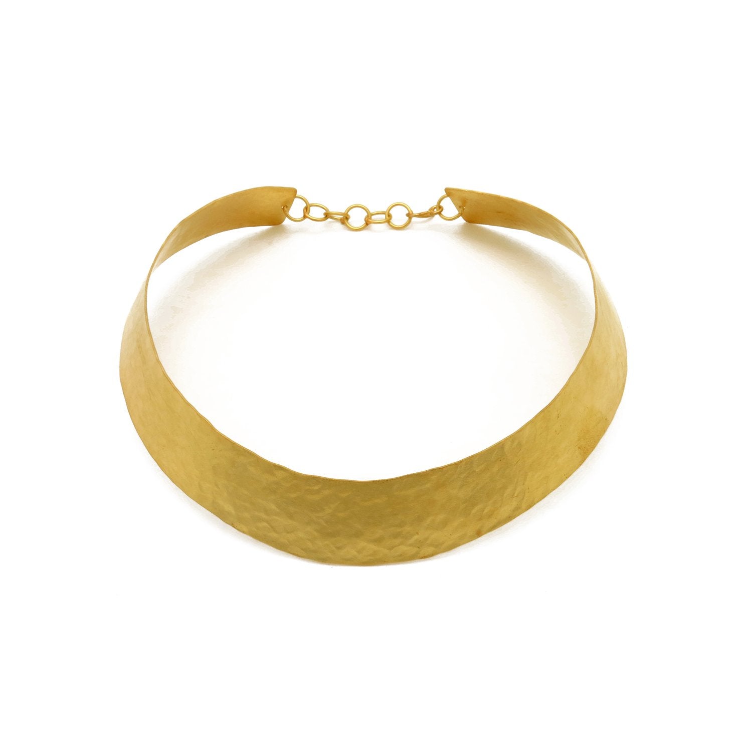 Martelé blade choker