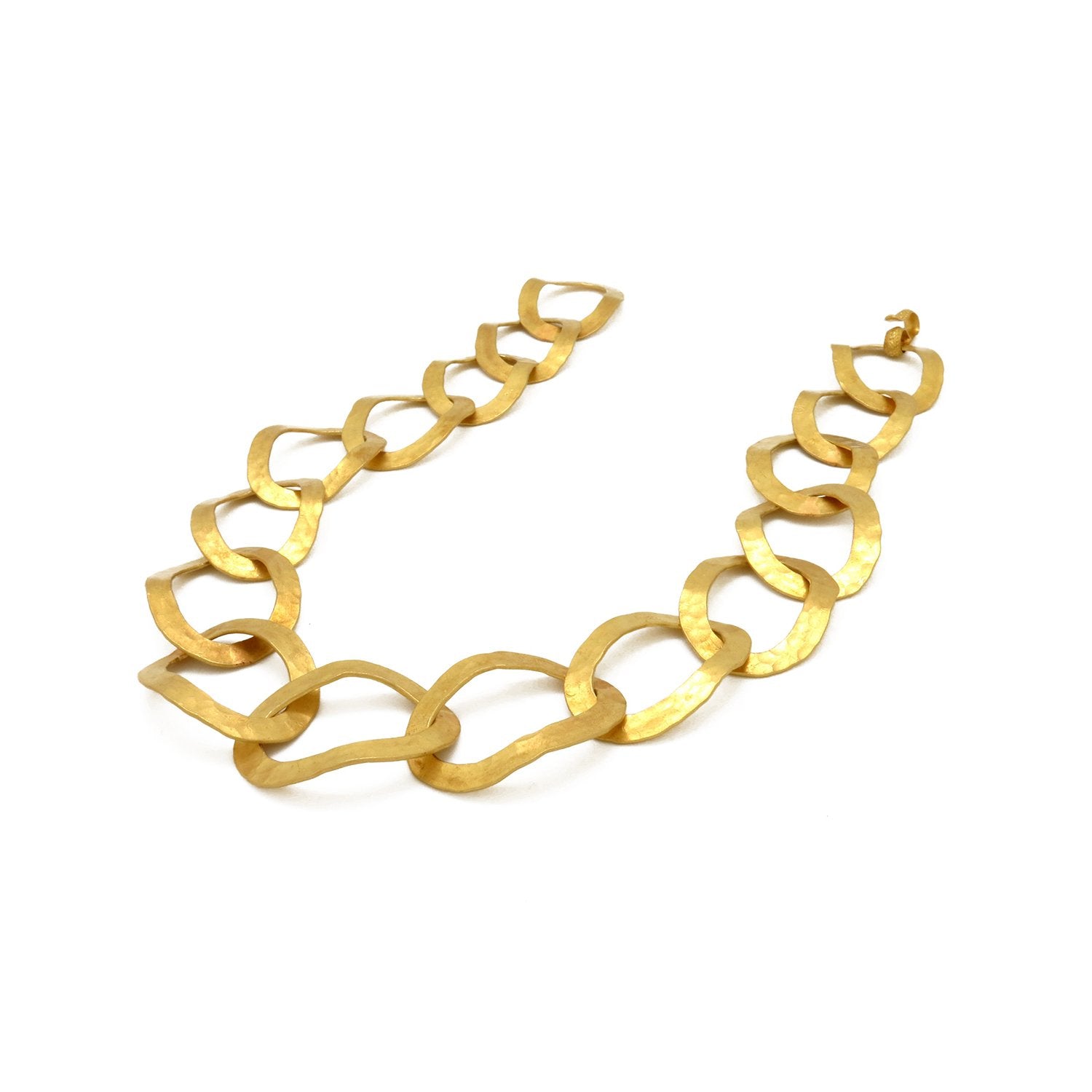 Hammered Oval Choker
