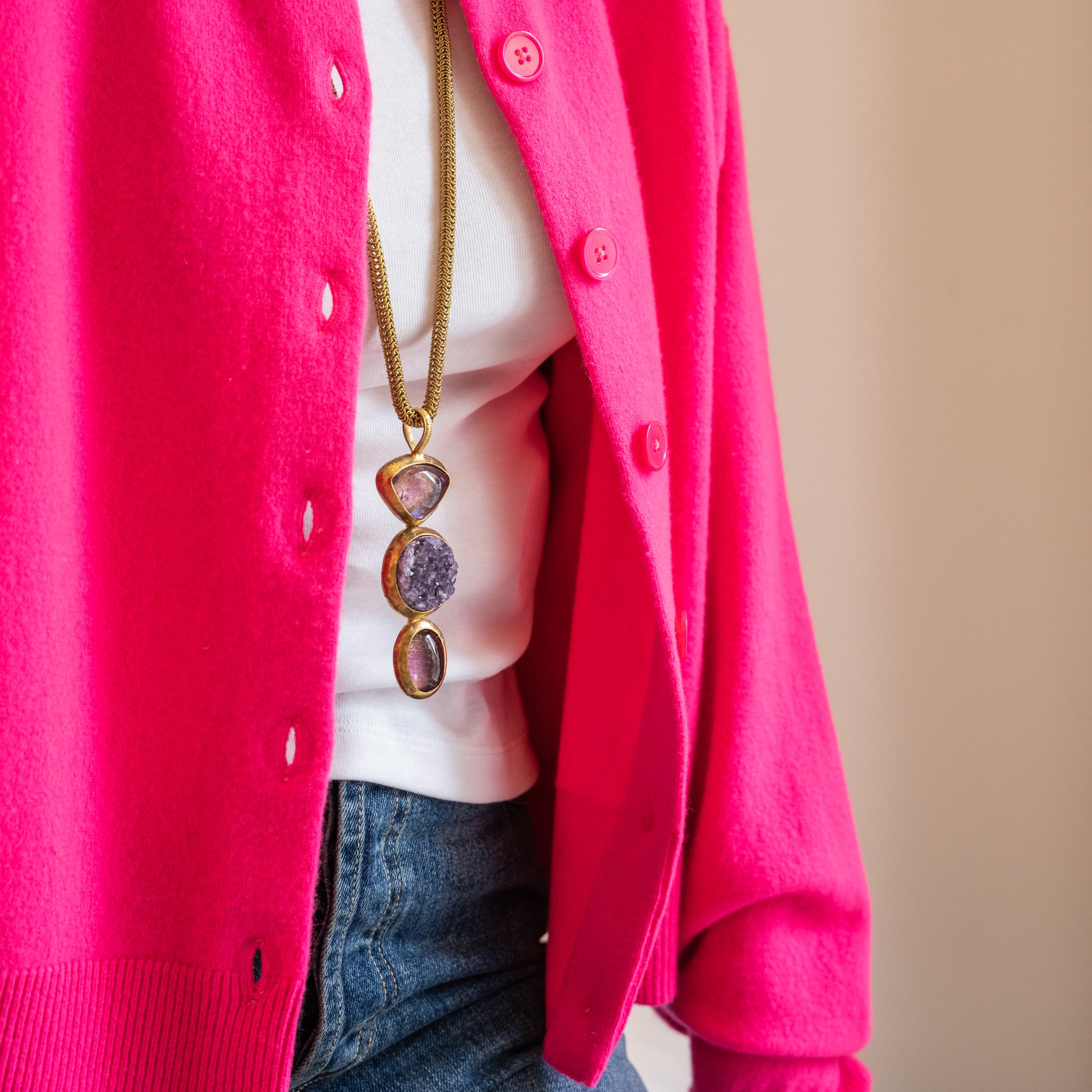 Collar Amatista Salvaje